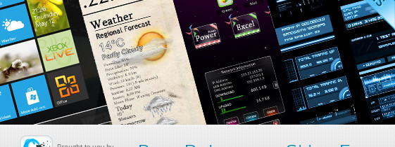 Best Rainmeter Themes / Skins Collection – 2011